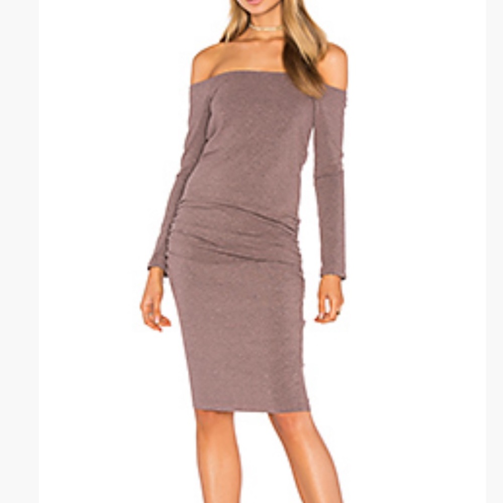 Monrow off the shoulder dress